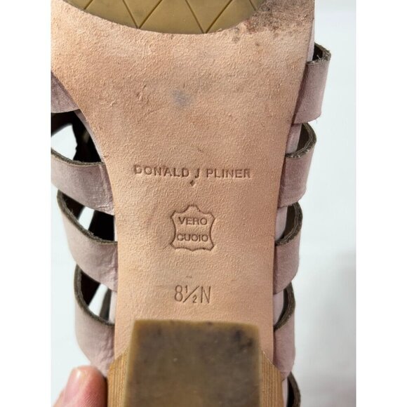 Donald J Pliner Greece 8 Ankle Boots Caged Cutout Booties - Picture 5 of 11